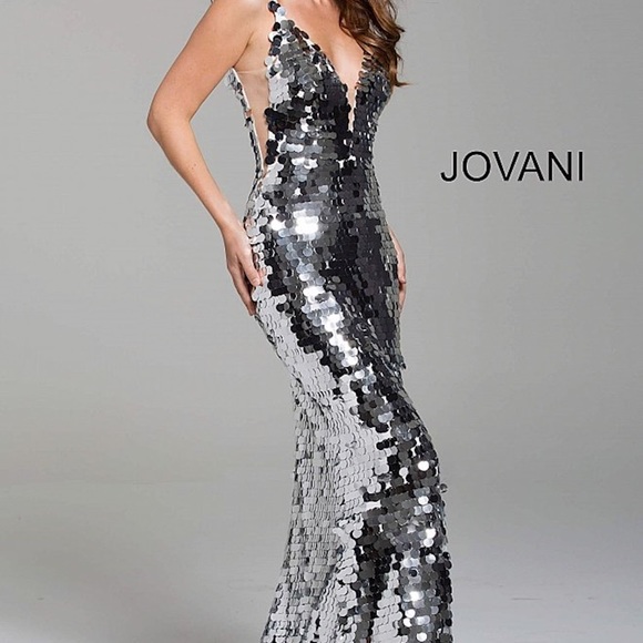 silver dress size 20